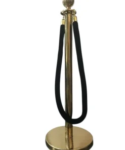 Separador de Fila Dorado con Cordón Negro ( Emperador )