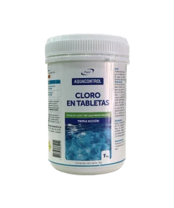 Cloro Triple Acción Para Piscinas (1 Kg) Tabletas/Pastillas