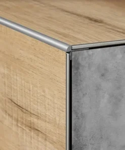 Perfil STEP- Aluminio para Piso Vinilico