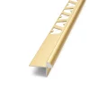 Perfil Step Oro Mate 23 mm x 17 mm x 2 m